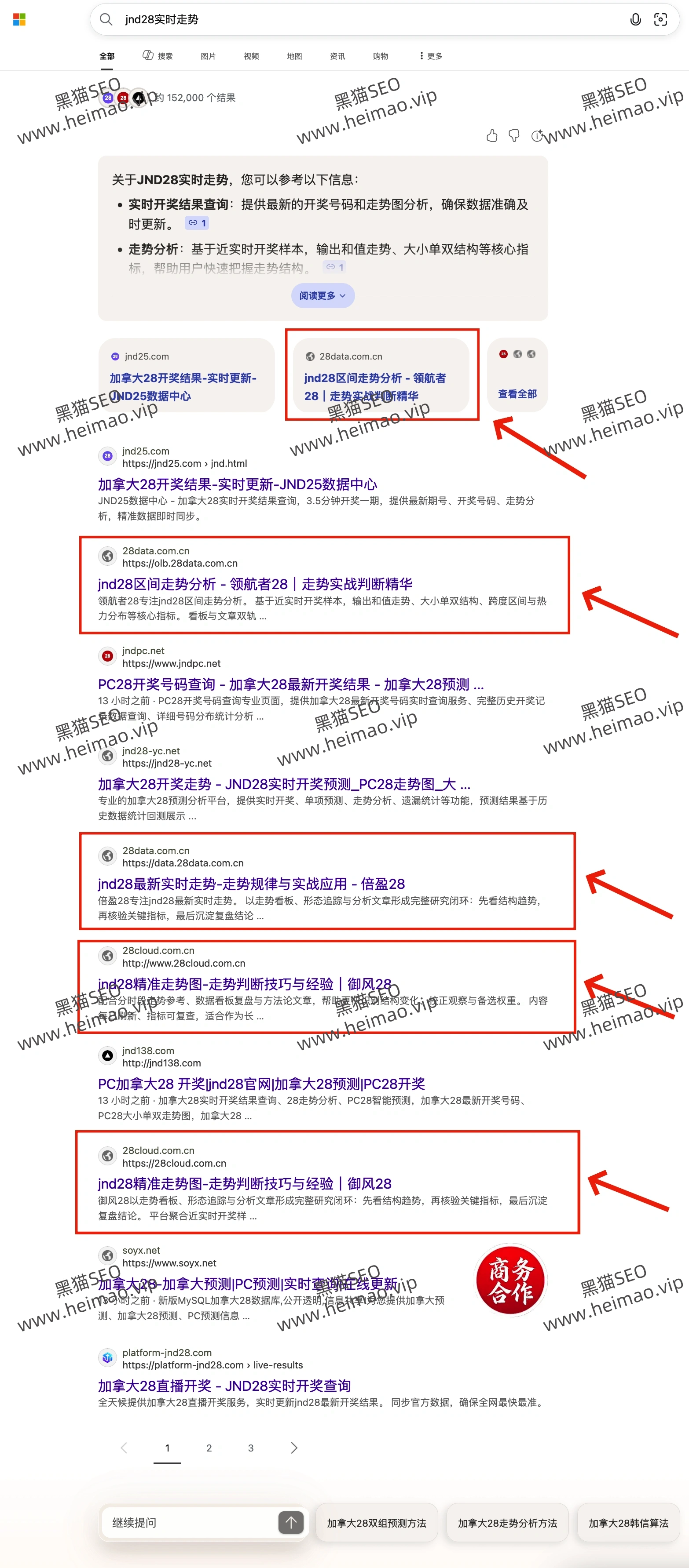 站群排名案例06:站群实时排名监控截图
